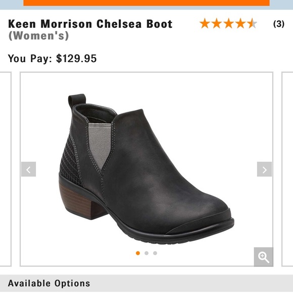 keen morrison chelsea boots